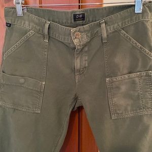 Citizens of Humanity Leah Pant. Size 28. Army Green. If you want cotton...